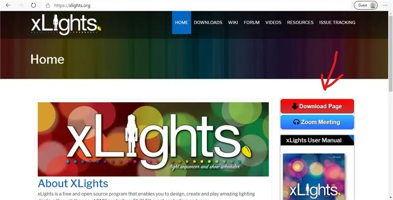 Xlights орнотуу