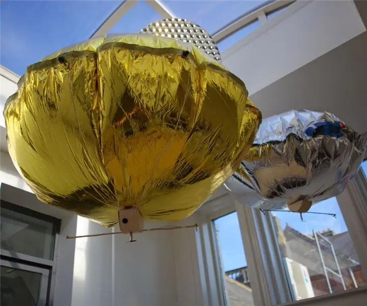 Diri - iedarbinātais hēlija balons: 6 soļi