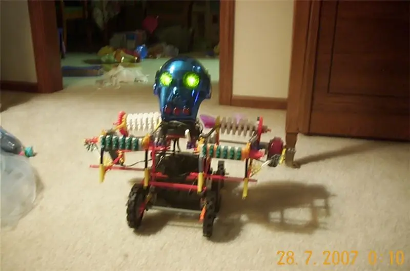 Knex Battle Bots: 7 stappe