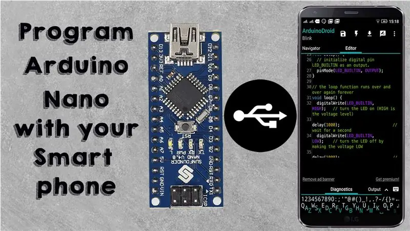 Програмирайте Arduino с помощта на смартфон