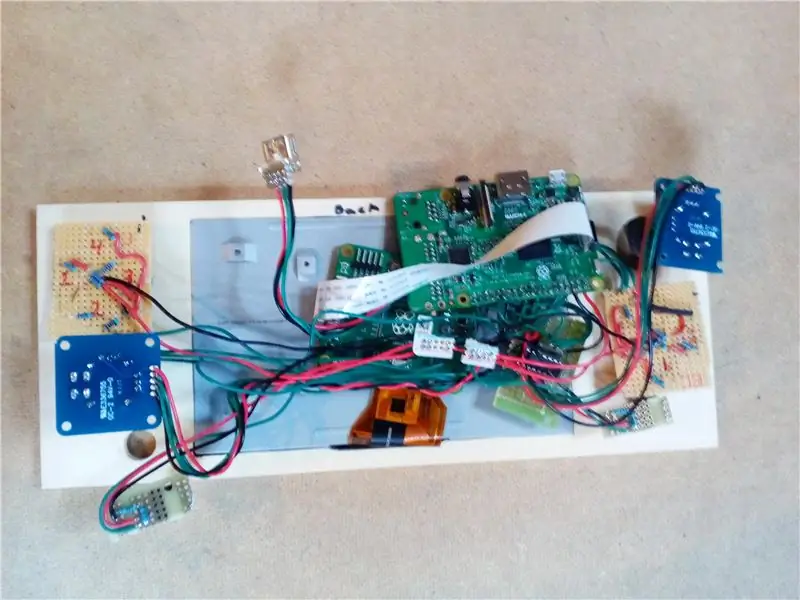 Voltooi die elektronika en toetspassing