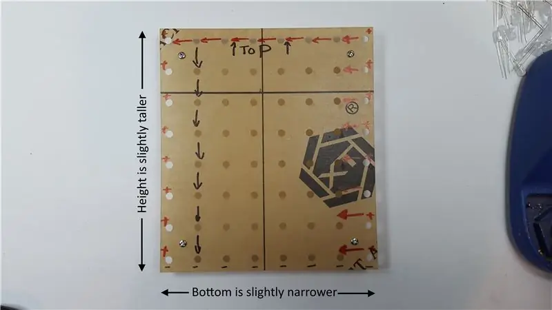 Soldering cov LEDs