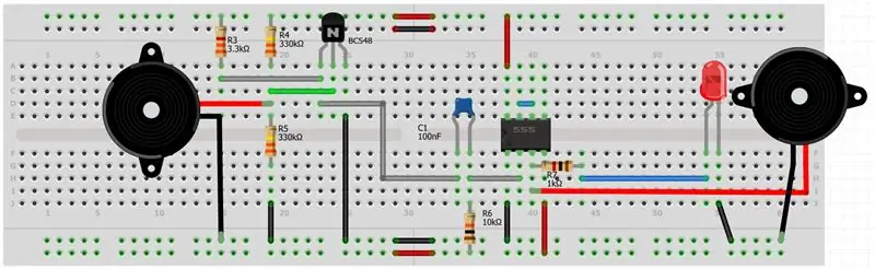 Подключения контактов 6 и 7 IC