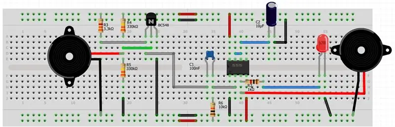 Elektrolitinio kondensatoriaus jungtis