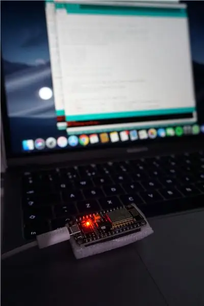 Programmering af NodeMCU med Smart Blinds -software