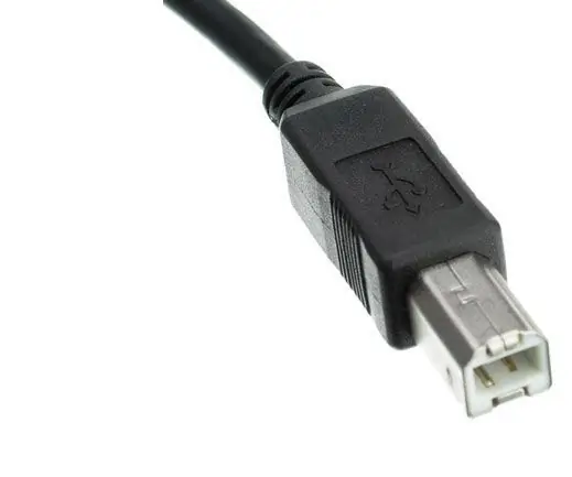 DIY -data Endast USB typ B: 3 steg