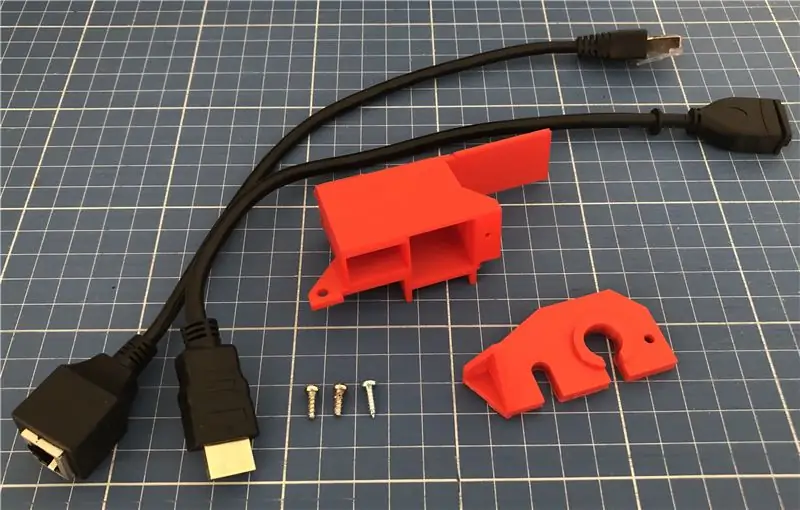 Zadné porty: HDMI a Ethernet