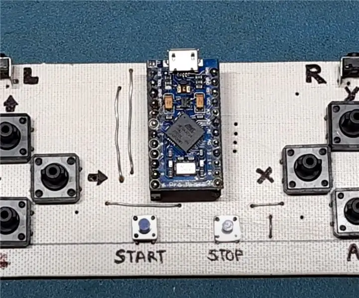 Arduino mängukontroller: 5 sammu