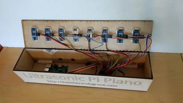 Ultrasonic Pi Piano พร้อมการควบคุมด้วยท่าทาง!