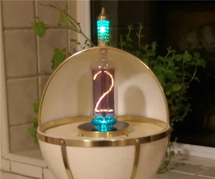 นาฬิกา Nixie Tube สไตล์ 'Faberge': 6 ขั้นตอน (พร้อมรูปภาพ)