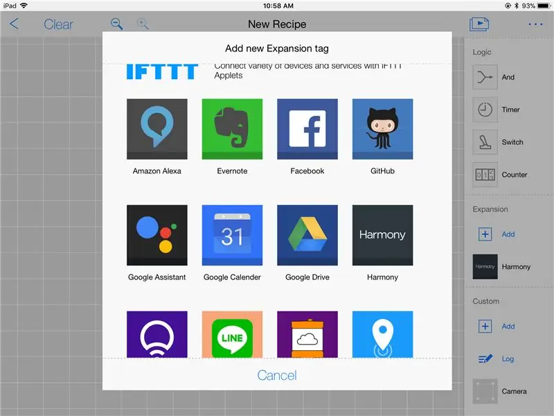 Siapkan Aplikasi MESH dan IFTTT