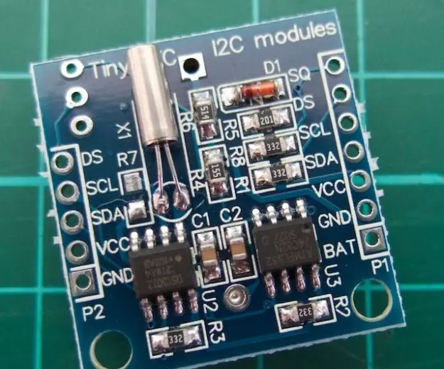 DS1307 ir DS3231 realaus laiko laikrodžio modulių naudojimas naudojant „Arduino“: 3 žingsniai