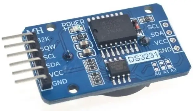 Použití hodinových modulů v reálném čase DS1307 a DS3231 s Arduinem