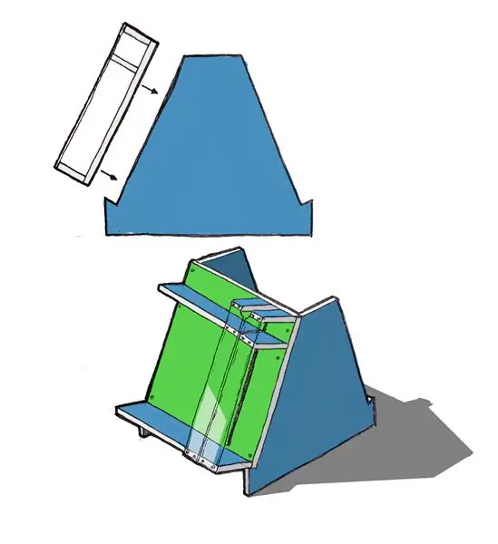 Pag-mount sa Frontplate sa Sideplates