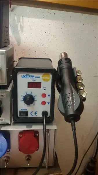 858D SMD Stație de reflux de aer cald Hot: 10 pași (cu imagini)