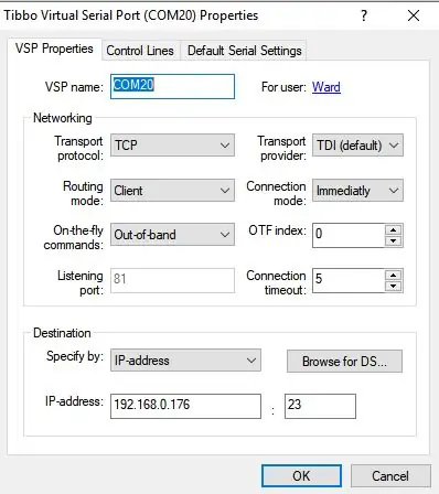 Crear un puerto COM virtual