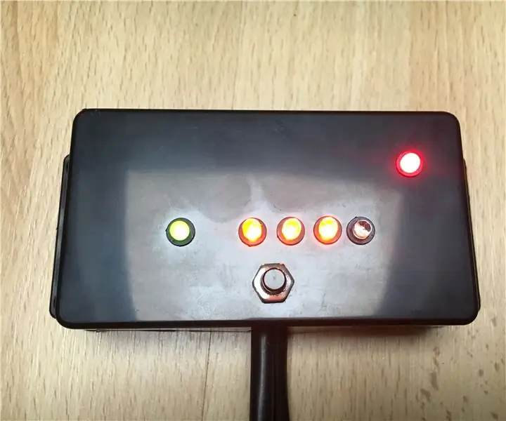 Infra-Red Panel Timer: 4 Addım (Şəkillərlə birlikdə)