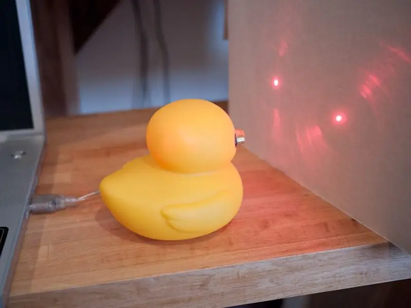 USB laserska patka