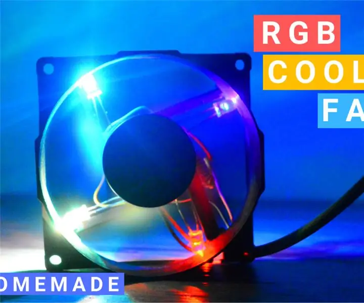 Kompyuter uchun RGB LED fanatini qanday qilish kerak: 5 qadam