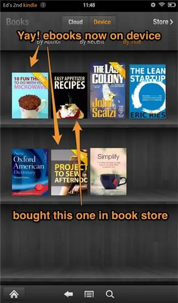 Cara Meletakkan Ebook pada Kindle Fire Anda