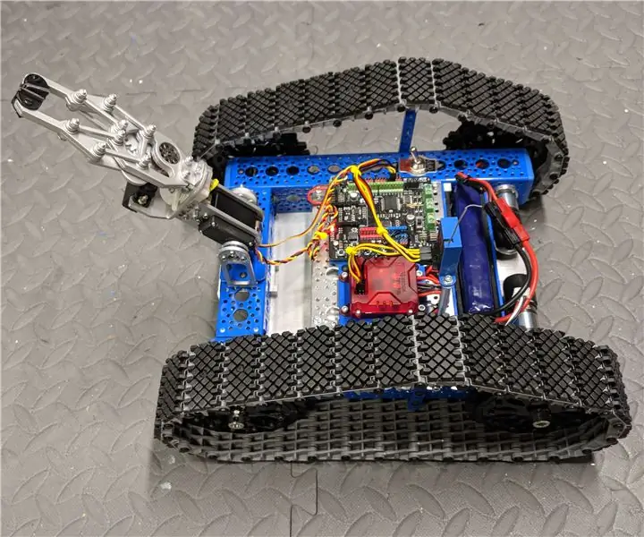 Trackbot Mk V: 8 Hakbang (na may Mga Larawan)