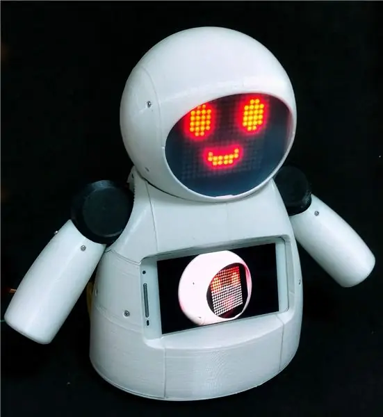 Joy Robot (Robô Da Alegria) - طباعة مفتوحة المصدر ثلاثية الأبعاد ، روبوت يعمل بتقنية Arduino!