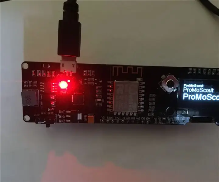 HowTo - Esp -12F Mini WiFi modul ESP8266 18650 Nodemcu Batterie 0,96”OLED DEMO Via Arduino GUI: 4 kroky