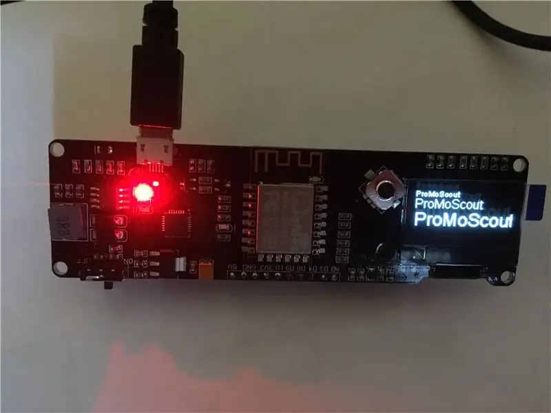 HowTo - Esp -12F Mini WiFi -modul ESP8266 18650 Nodemcu -batteri 0,96”OLED DEMO Via Arduino GUI