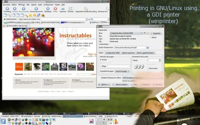 GNU/Linux bilan har qanday GDI printeridan foydalaning: 6 qadam