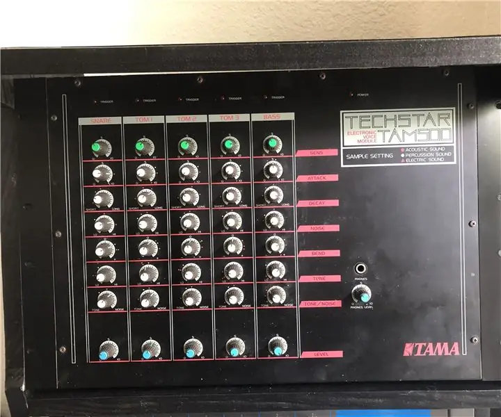 Tama Techstar Electric Voice Module Rack Mount: 7 ขั้นตอน