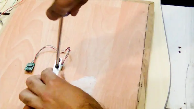 Paso 1: haga un prototipo de madera para la báscula