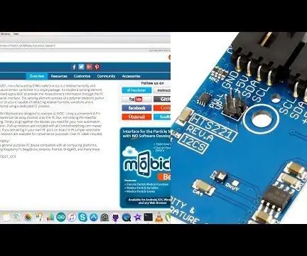 Raspberry Pi HTS221 Kamag-anak na Humidity at Temperature Sensor Java Tutorial: 4 na Hakbang