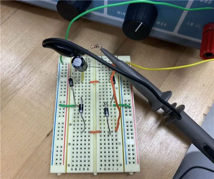 Full Wave-Bridge Rectifier (JL): 5 steg