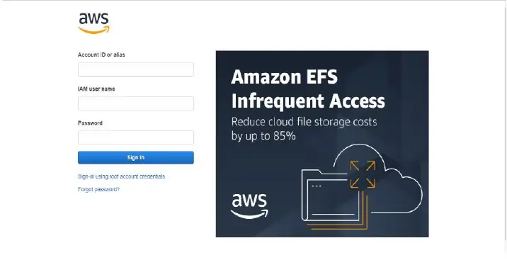 Amazon web usluge (GUI)