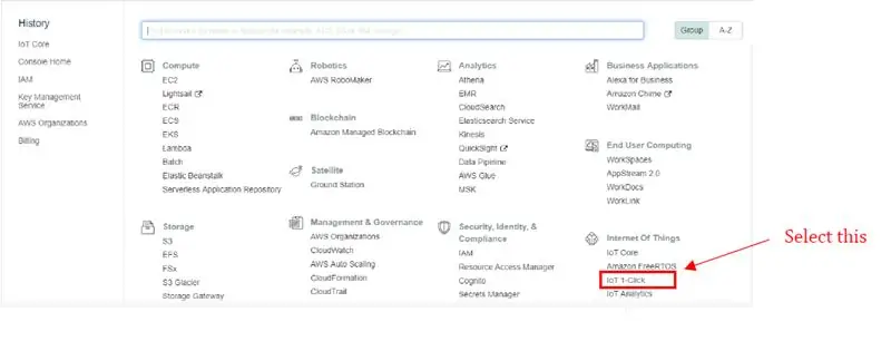 AWS IOT kodols