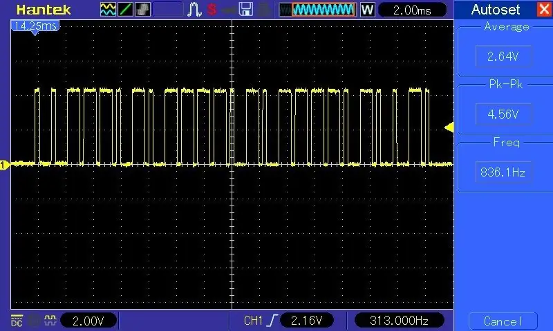 Decodificador de sensor Arduino RF