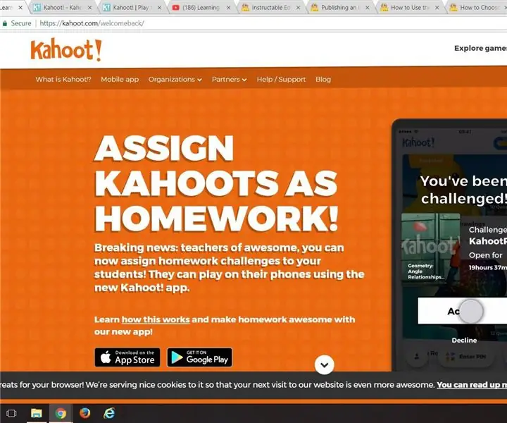 Kahoot! Eina web 2.0: instruccions per a la realització de proves per a professors: 10 passos