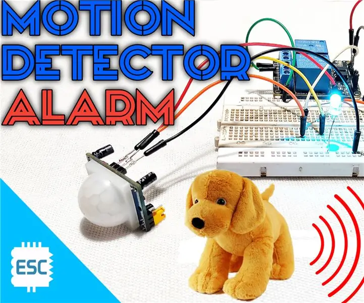 MOTION DETECTION ALARM: 7 lépés