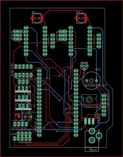 tarjeta de circuito impreso