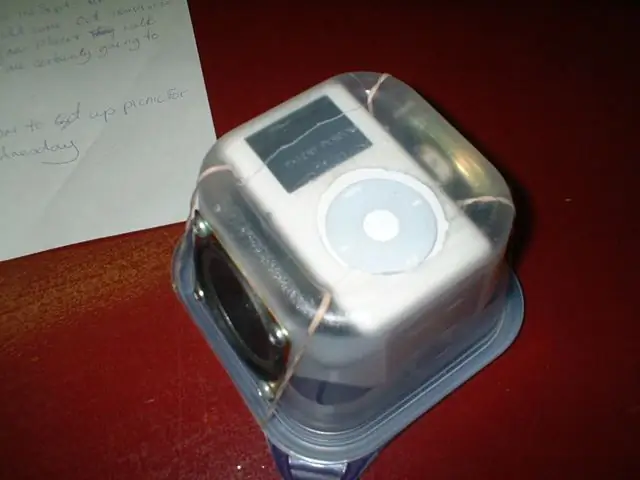 Kushikilia Ipod