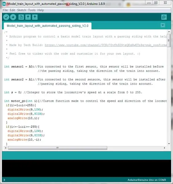 I-upload ang Arduino Program sa Arduino Microcontroller