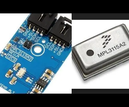 Raspberry Pi - MPL3115A2 Precision Altimeter Sensor دروس جافا التعليمية: 4 خطوات