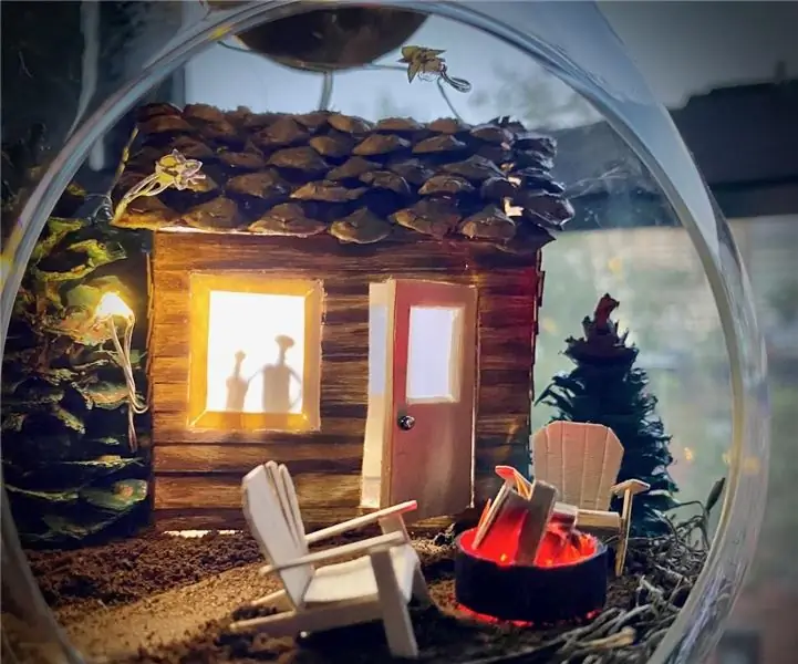 Solar Powered Light-Up Terrarium: 15 steg (med bilder)