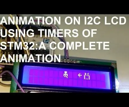 Animacion në LCD 16x2 I2c P USRDORIMI STM32 Nucleo: 4 hapa