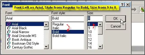 3D CAD - Svojstva dimenzija - Tablica Dimensions