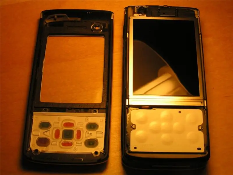 Nokia 6280 Display Cover verwijderen voor stofreiniging