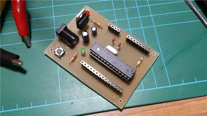 Samostatně stojící Arduino ATmega328p: 7 kroků (s obrázky)