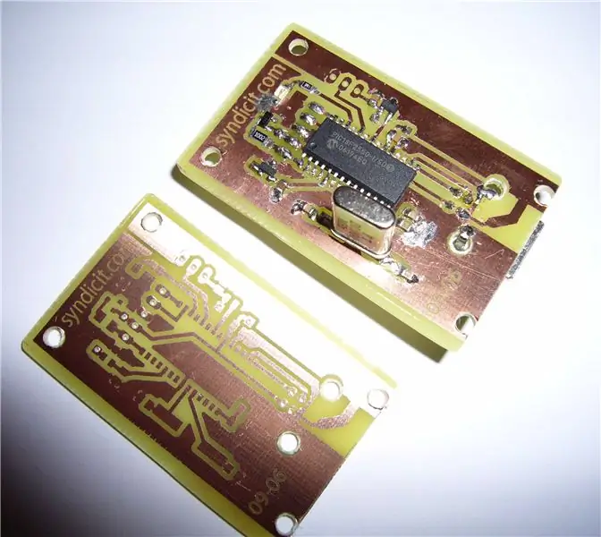 USB indendørs/udendørs termometer (eller 'min første USB -enhed'): 4 trin (med billeder)