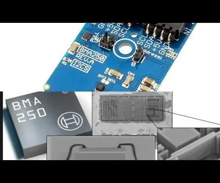 Medição de aceleração usando BMA250 e Raspberry Pi: 4 etapas