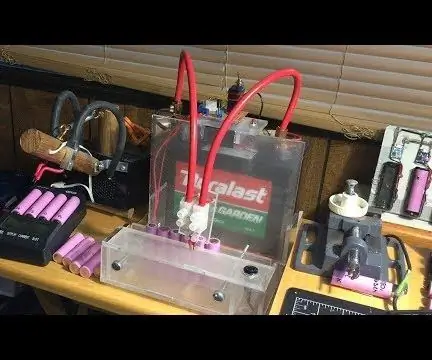 Easy DIY 12V 220CCA 340CA Унаанын Батареясы 18650 Tab Spot Welder (#4th Build): 4 Steps